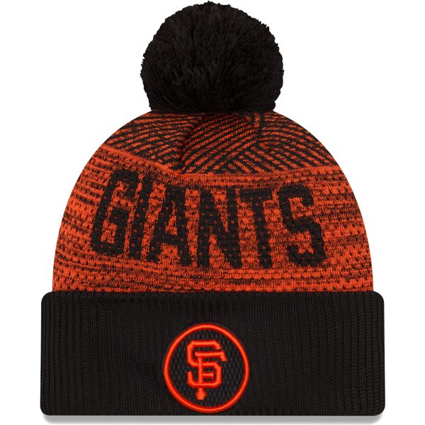 mens san francisco giants new era black authentic collection sport cuffed knit hat with pom Collection | San Francisco Giants Shop - Official MLB Jerseys & Caps