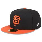 mens san francisco giants new era black big league chew team 59fifty fitted hat Collection | San Francisco Giants Shop - Official MLB Jerseys & Caps