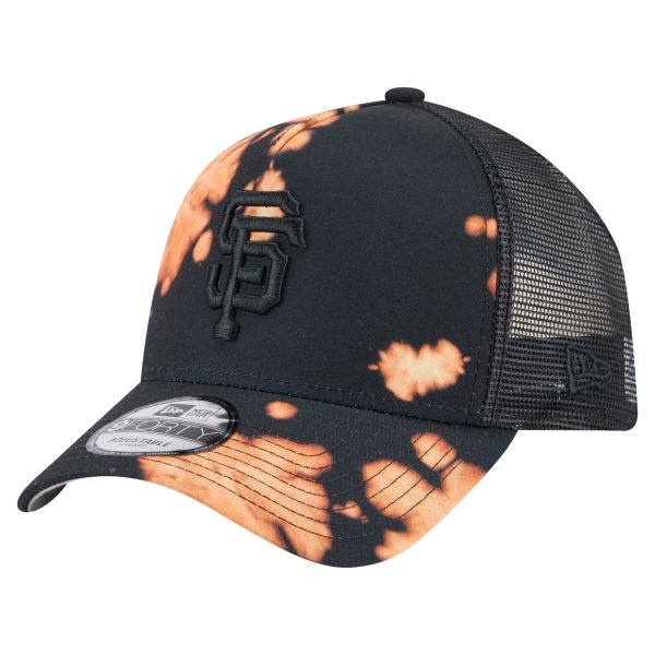 mens san francisco giants new era black bleached a-frame 9forty adjustable hat Collection | San Francisco Giants Shop - Official MLB Jerseys & Caps