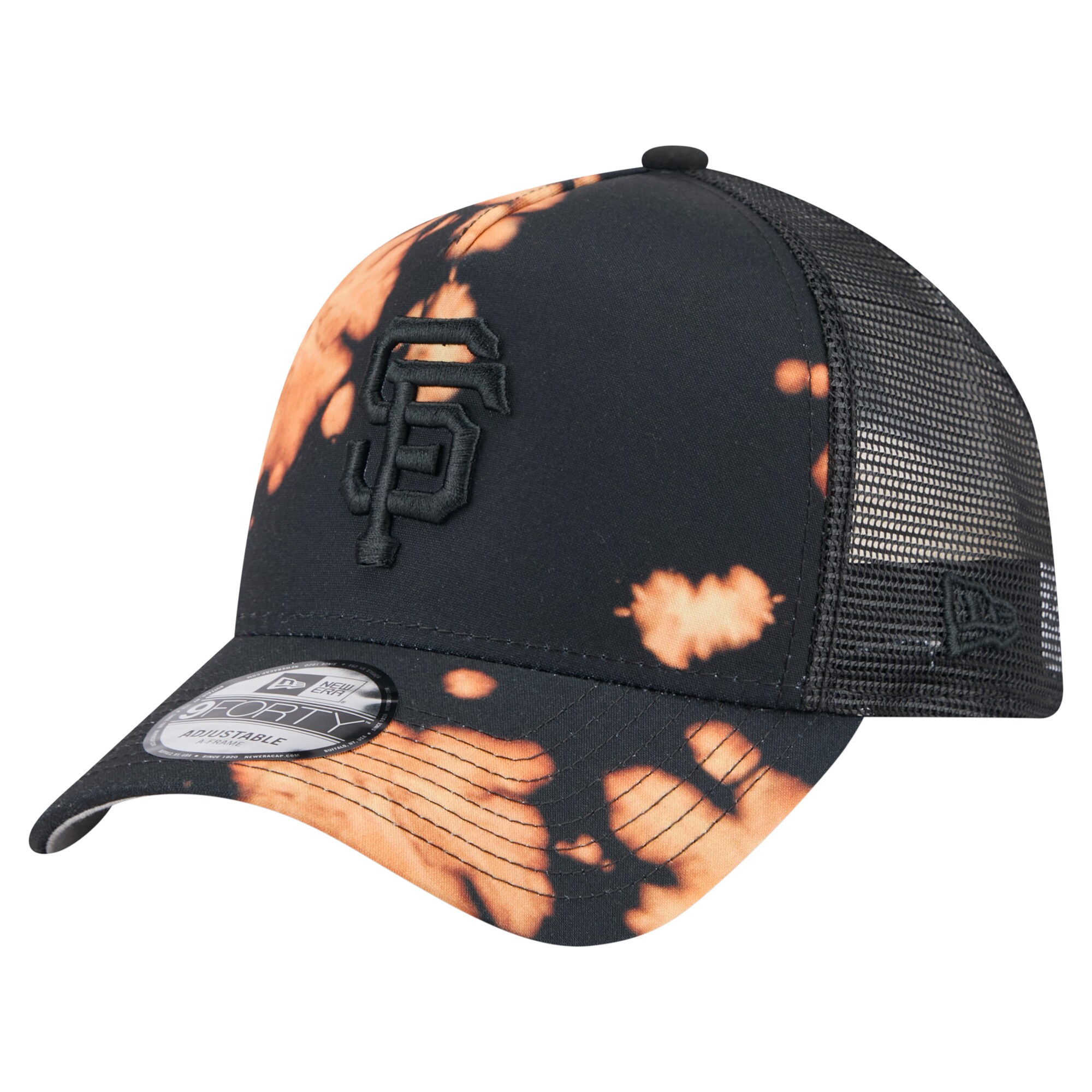 mens san francisco giants new era black bleached a-frame 9forty adjustable hat Collection | San Francisco Giants Shop - Official MLB Jerseys & Caps