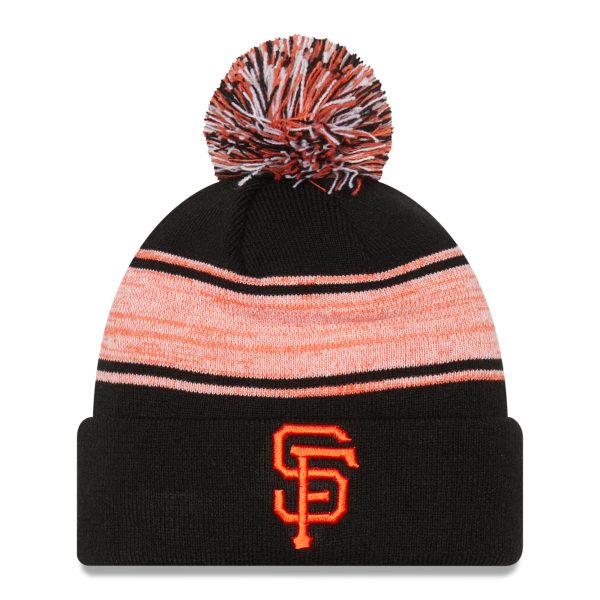 mens san francisco giants new era black chilled cuffed knit hat with pom Collection | San Francisco Giants Shop - Official MLB Jerseys & Caps