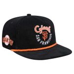 mens san francisco giants new era black full circle corduroy golfer adjustable hat Collection | San Francisco Giants Shop - Official MLB Jerseys & Caps