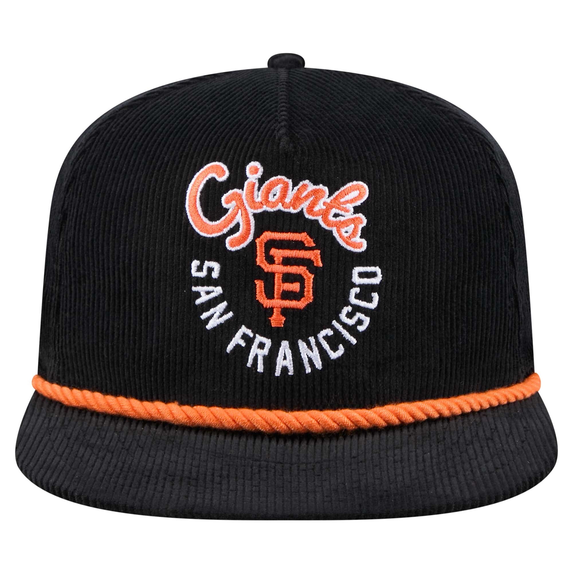 mens san francisco giants new era black full circle corduroy golfer adjustable hat Collection | San Francisco Giants Shop - Official MLB Jerseys & Caps
