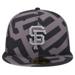 mens san francisco giants new era black logo fracture 59fifty fitted hat Collection | San Francisco Giants Shop - Official MLB Jerseys & Caps