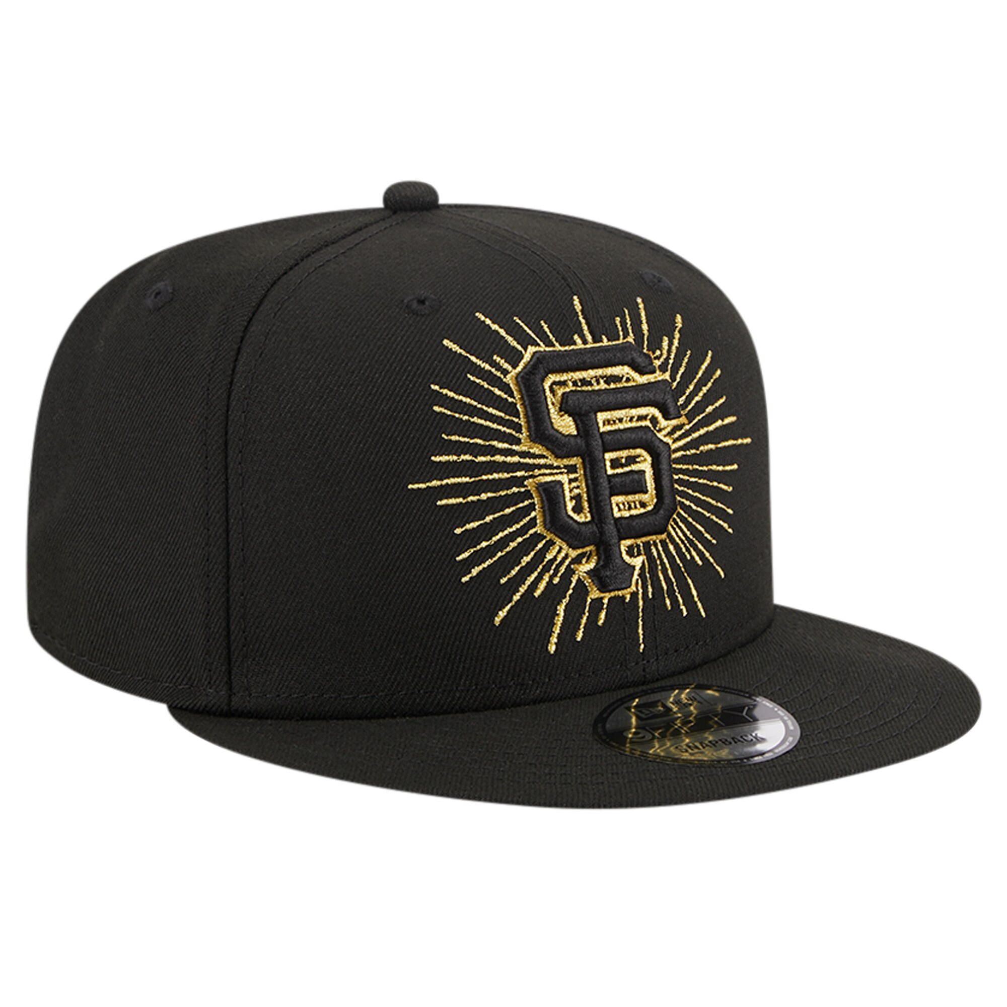 mens san francisco giants new era black metallic logo 9fifty snapback hat Collection | San Francisco Giants Shop - Official MLB Jerseys & Caps