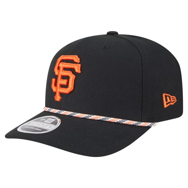 mens san francisco giants new era black multi-rope 9seventy stretch-snap hat Collection | San Francisco Giants Shop - Official MLB Jerseys & Caps