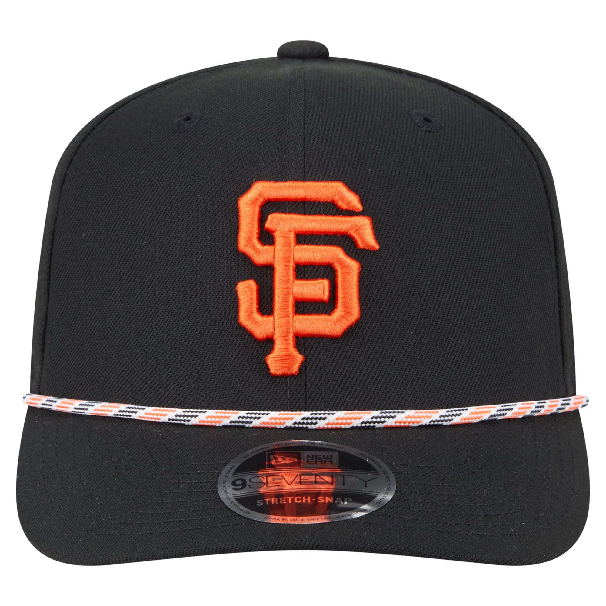 mens san francisco giants new era black multi-rope 9seventy stretch-snap hat Collection | San Francisco Giants Shop - Official MLB Jerseys & Caps