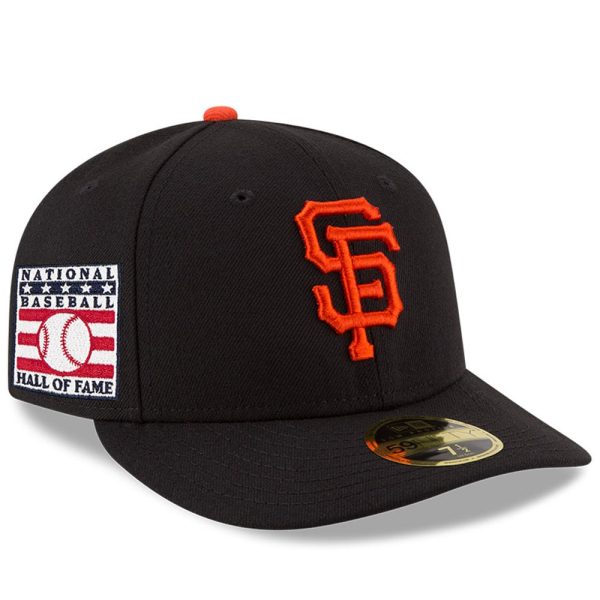 mens san francisco giants new era black national baseball hall of fame low profile 59fifty fitted hat Collection | San Francisco Giants Shop - Official MLB Jerseys & Caps
