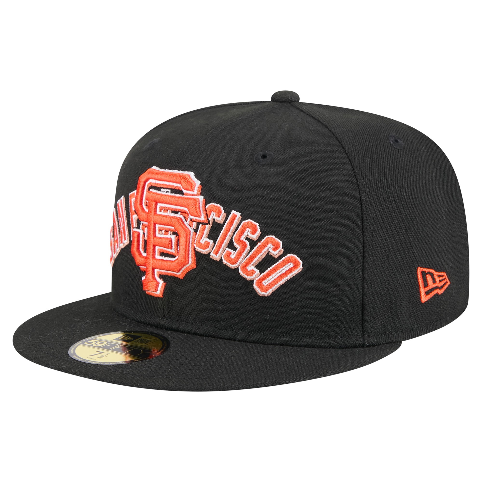 mens san francisco giants new era black overlap 59fifty fitted hat Collection | San Francisco Giants Shop - Official MLB Jerseys & Caps