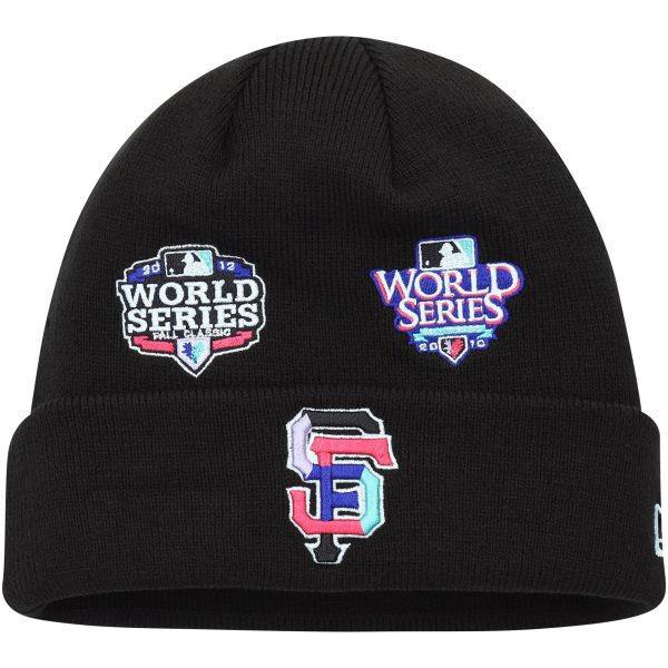 mens san francisco giants new era black polar lights cuffed knit hat Collection | San Francisco Giants Shop - Official MLB Jerseys & Caps