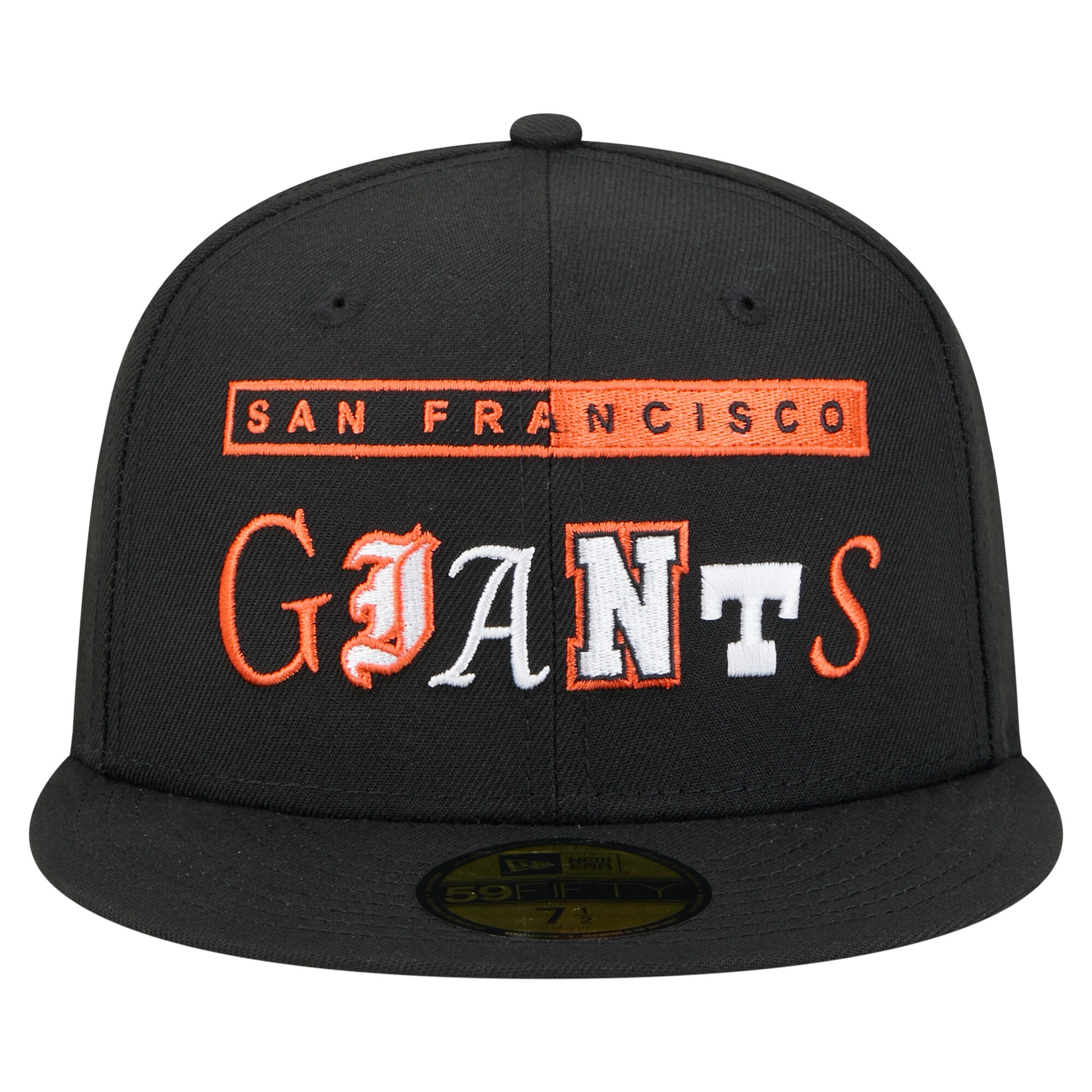 mens san francisco giants new era black ransom 59fifty fitted hat Collection | San Francisco Giants Shop - Official MLB Jerseys & Caps