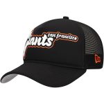 mens san francisco giants new era black retro bold a-frame trucker 9forty adjustable hat Collection | San Francisco Giants Shop - Official MLB Jerseys & Caps