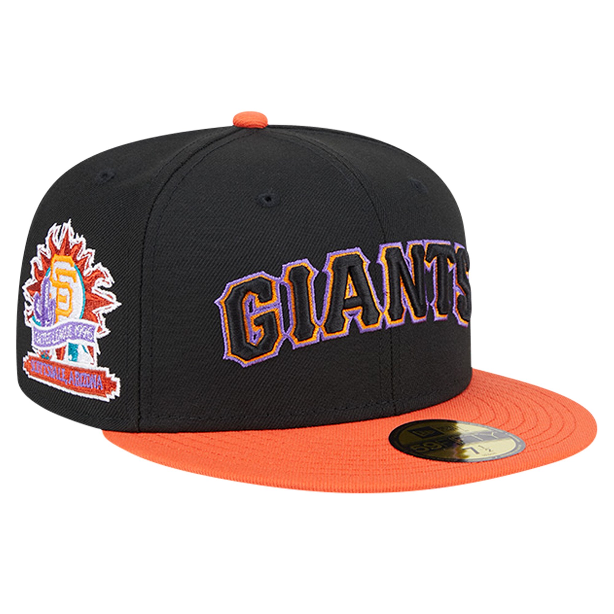 mens san francisco giants new era black retro spring training 59fifty fitted hat Collection | San Francisco Giants Shop - Official MLB Jerseys & Caps