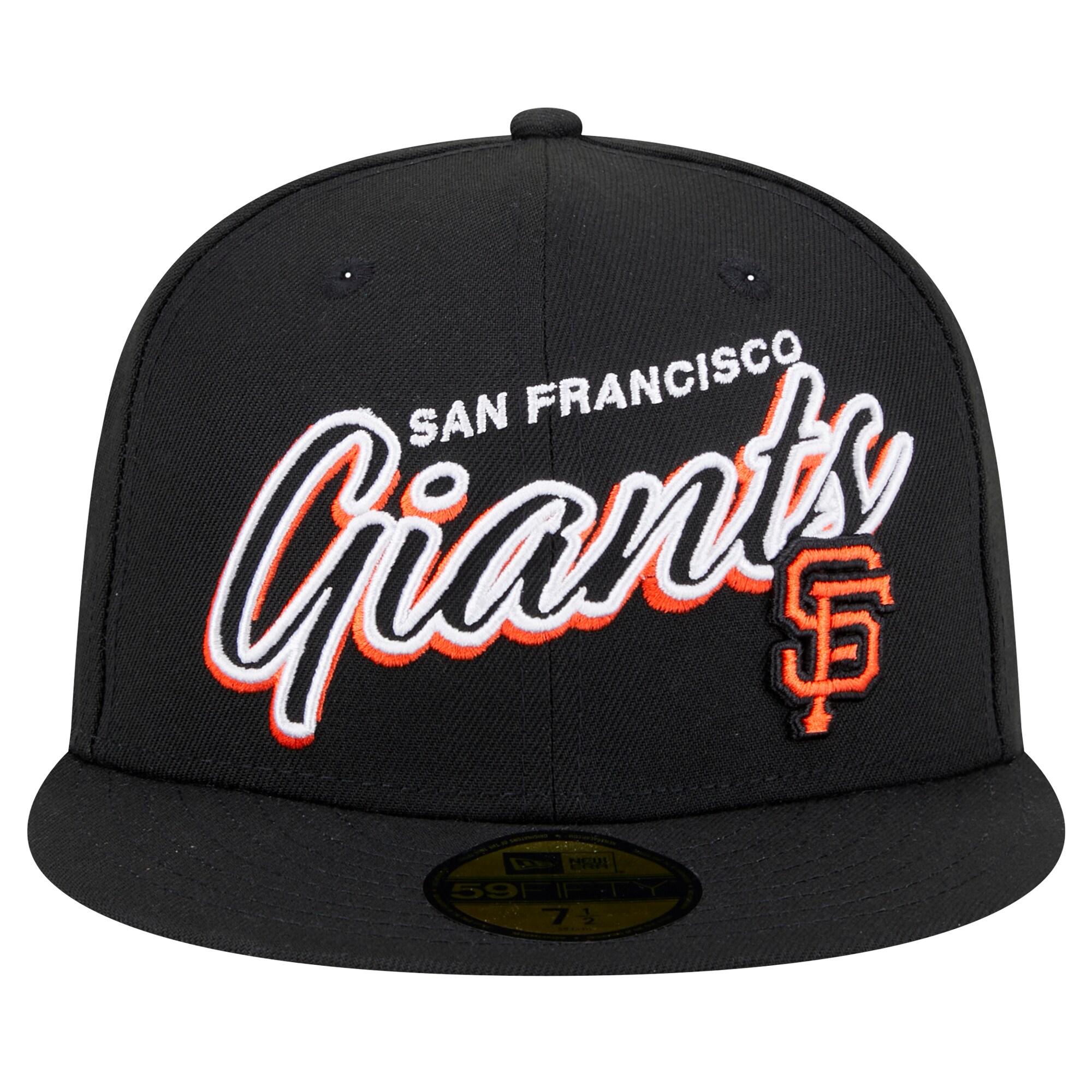 mens san francisco giants new era black script sided 59fifty fitted hat Collection | San Francisco Giants Shop - Official MLB Jerseys & Caps