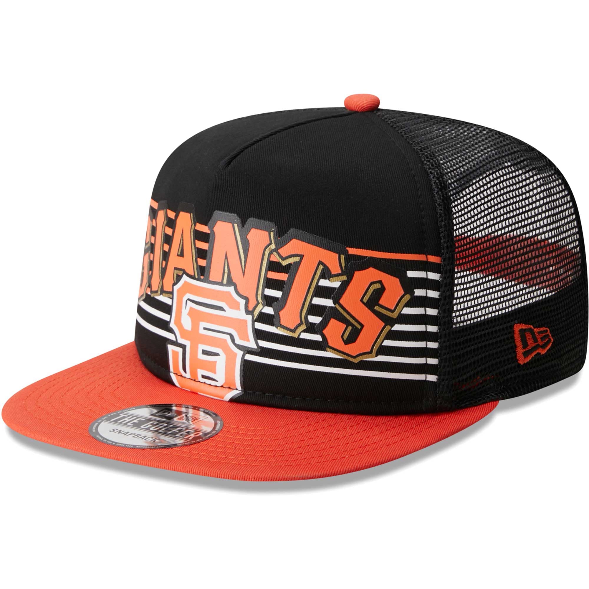 mens san francisco giants new era black speed golfer trucker snapback hat Collection | San Francisco Giants Shop - Official MLB Jerseys & Caps