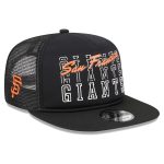 mens san francisco giants new era black street team a-frame trucker 9fifty snapback hat Collection | San Francisco Giants Shop - Official MLB Jerseys & Caps
