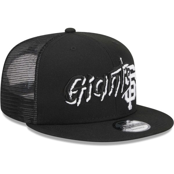 mens san francisco giants new era black street trucker 9fifty snapback hat Collection | San Francisco Giants Shop - Official MLB Jerseys & Caps