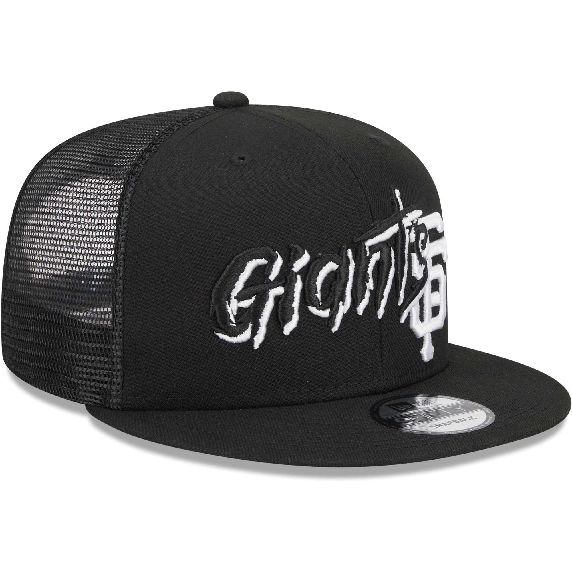 mens san francisco giants new era black street trucker 9fifty snapback hat Collection | San Francisco Giants Shop - Official MLB Jerseys & Caps