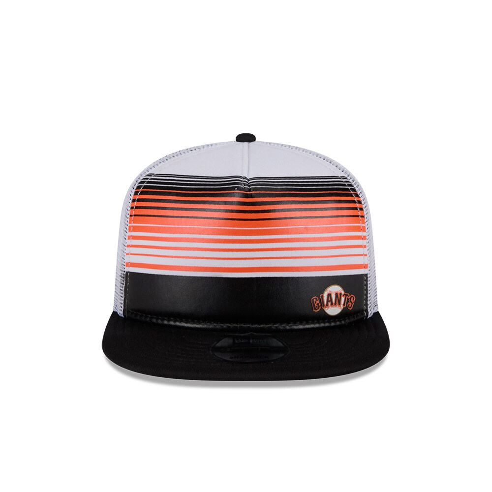 mens san francisco giants new era black team horizon 9fifty a-frame trucker snapback hat Collection | San Francisco Giants Shop - Official MLB Jerseys & Caps