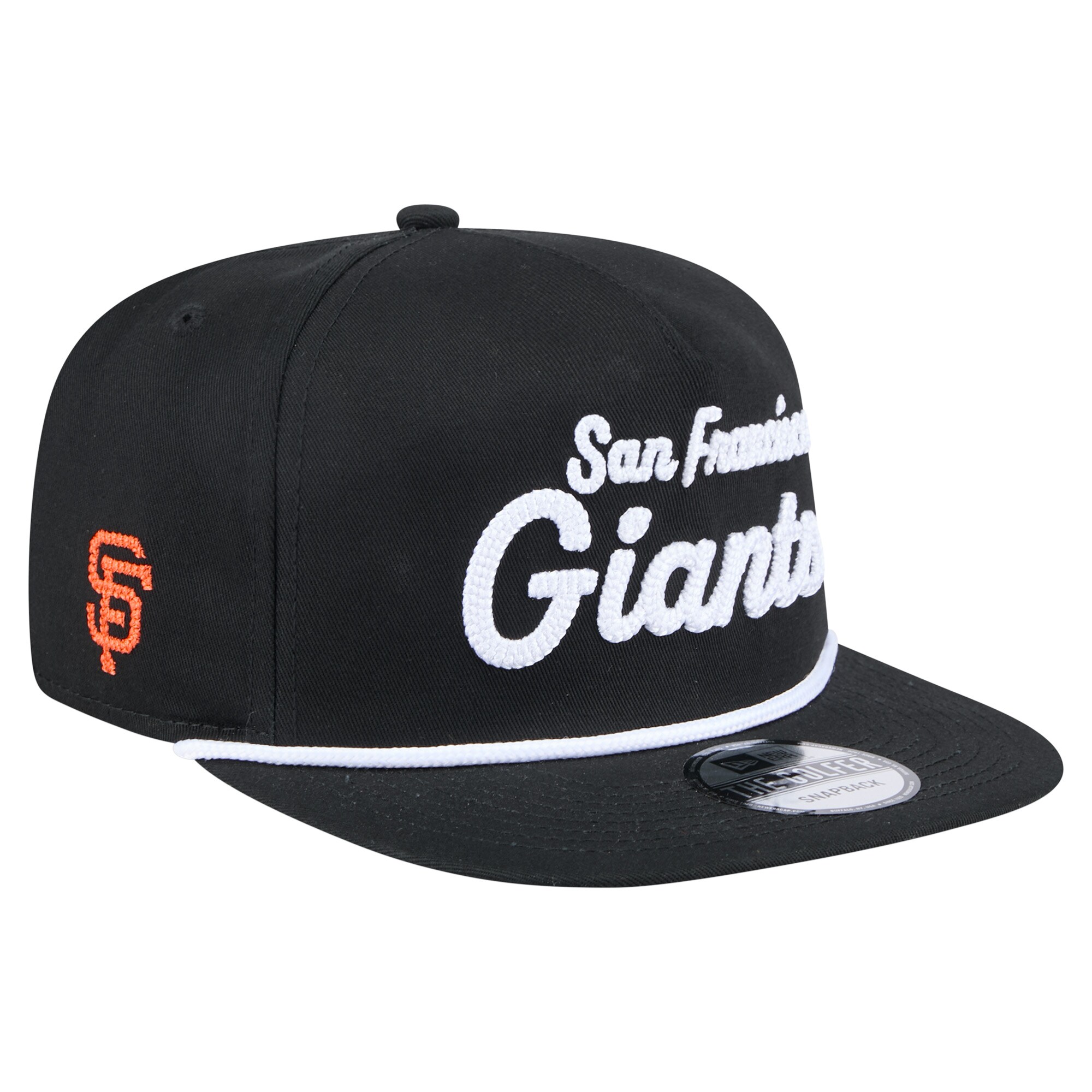 mens san francisco giants new era black team text golfer snapback hat Collection | San Francisco Giants Shop - Official MLB Jerseys & Caps