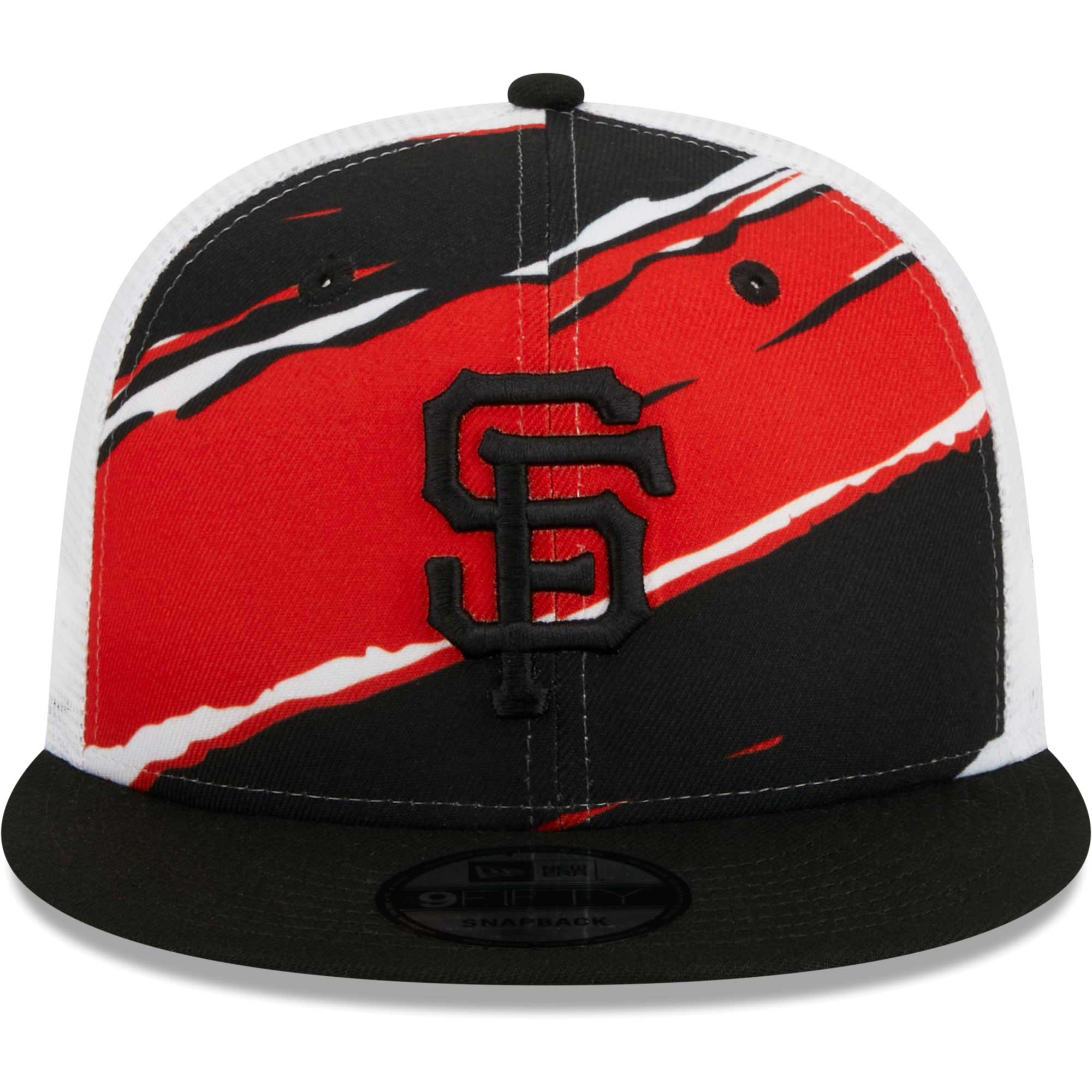 mens san francisco giants new era black tear trucker 9fifty snapback hat Collection | San Francisco Giants Shop - Official MLB Jerseys & Caps