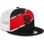 mens san francisco giants new era black tear trucker 9fifty snapback hat Collection | San Francisco Giants Shop - Official MLB Jerseys & Caps