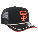 mens san francisco giants new era black vintage rope trucker a-frame 9fifty adjustable hat Collection | San Francisco Giants Shop - Official MLB Jerseys & Caps