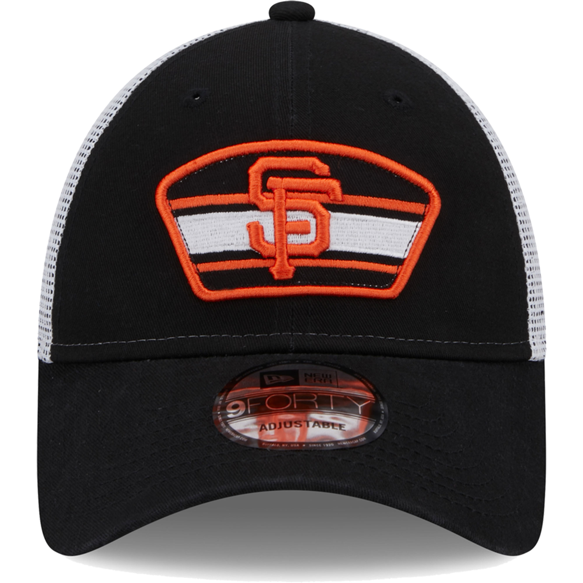 mens san francisco giants new era blackwhite logo patch 9forty trucker snapback hat Collection | San Francisco Giants Shop - Official MLB Jerseys & Caps
