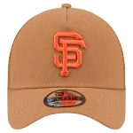 mens san francisco giants new era brown a-frame trucker 9forty adjustable hat Collection | San Francisco Giants Shop - Official MLB Jerseys & Caps
