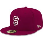 mens san francisco giants new era cardinal white logo 59fifty fitted hat Collection | San Francisco Giants Shop - Official MLB Jerseys & Caps