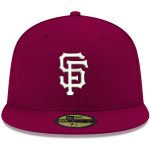 mens san francisco giants new era cardinal white logo 59fifty fitted hat Collection | San Francisco Giants Shop - Official MLB Jerseys & Caps