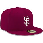 mens san francisco giants new era cardinal white logo 59fifty fitted hat Collection | San Francisco Giants Shop - Official MLB Jerseys & Caps