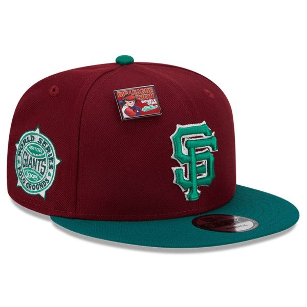 mens san francisco giants new era cardinalgreen strawberry big league chew flavor pack 9fifty snapback hat Collection | San Francisco Giants Shop - Official MLB Jerseys & Caps