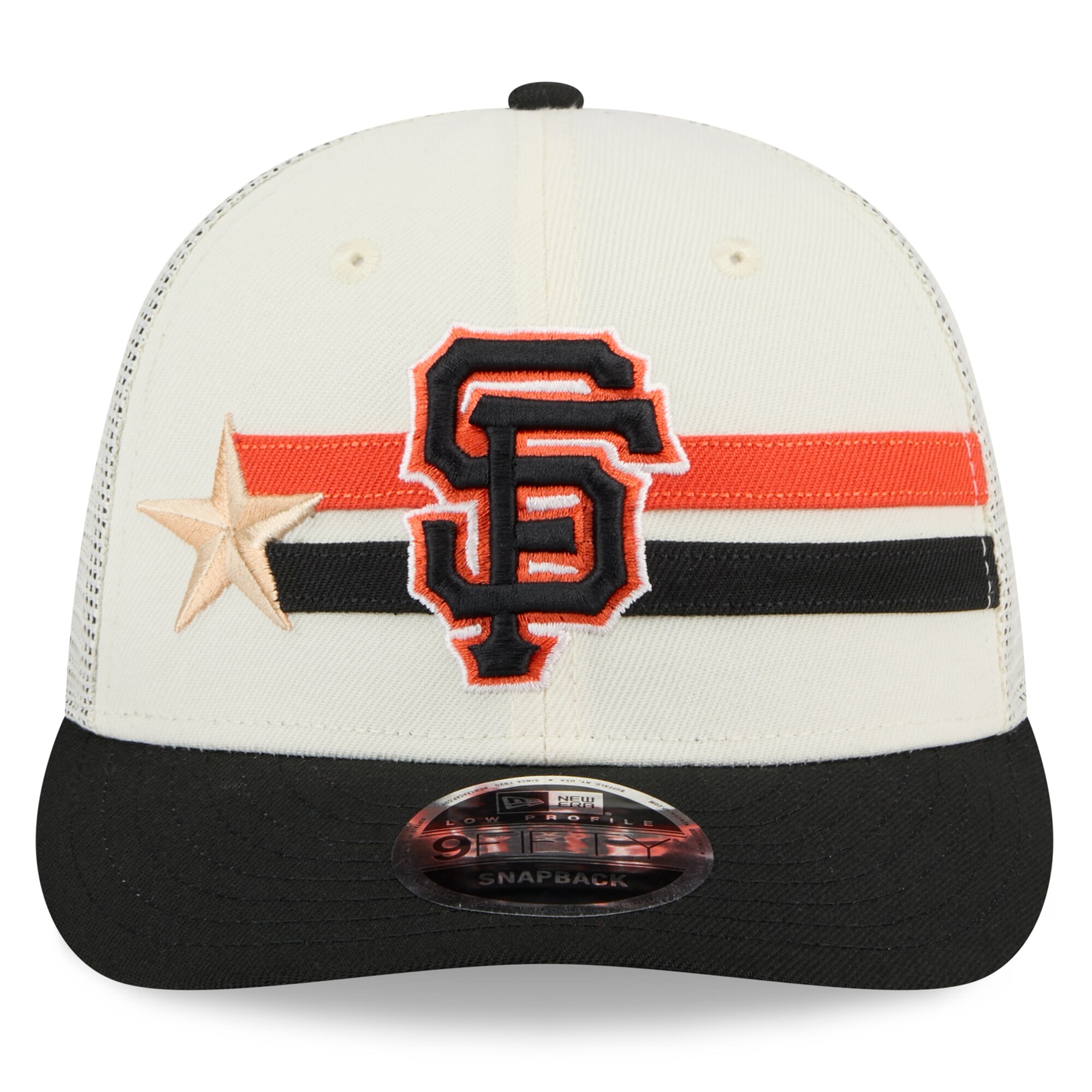 mens san francisco giants new era creamblack 2024 mlb all-star game workout meshback low profile 9fifty snapback hat Collection | San Francisco Giants Shop - Official MLB Jerseys & Caps