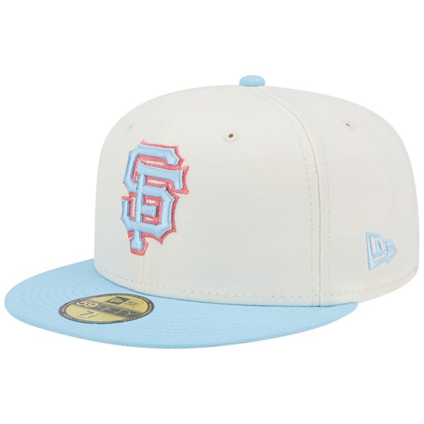 mens san francisco giants new era creamlight blue spring color two-tone 59fifty fitted hat Collection | San Francisco Giants Shop - Official MLB Jerseys & Caps