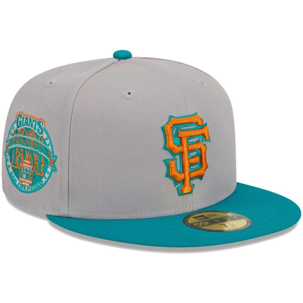 mens san francisco giants new era grayteal 59fifty fitted hat Collection | San Francisco Giants Shop - Official MLB Jerseys & Caps