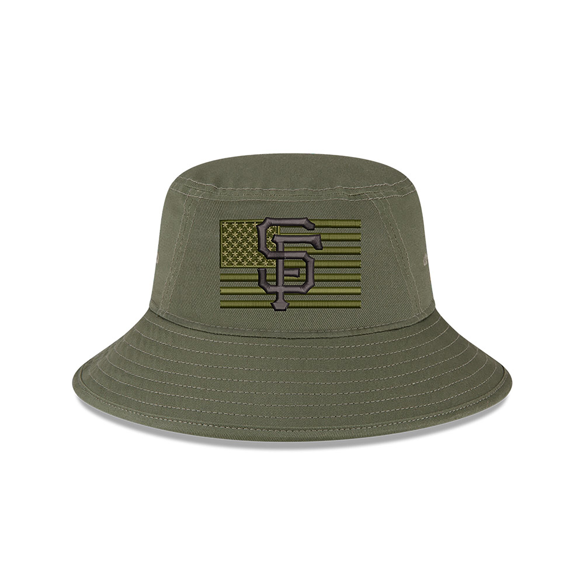 mens san francisco giants new era green 2023 armed forces day bucket hat Collection | San Francisco Giants Shop - Official MLB Jerseys & Caps