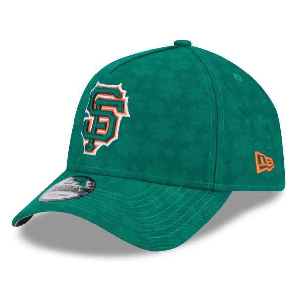 mens san francisco giants new era kelly green st. patricks day a-frame 9forty adjustable hat Collection | San Francisco Giants Shop - Official MLB Jerseys & Caps