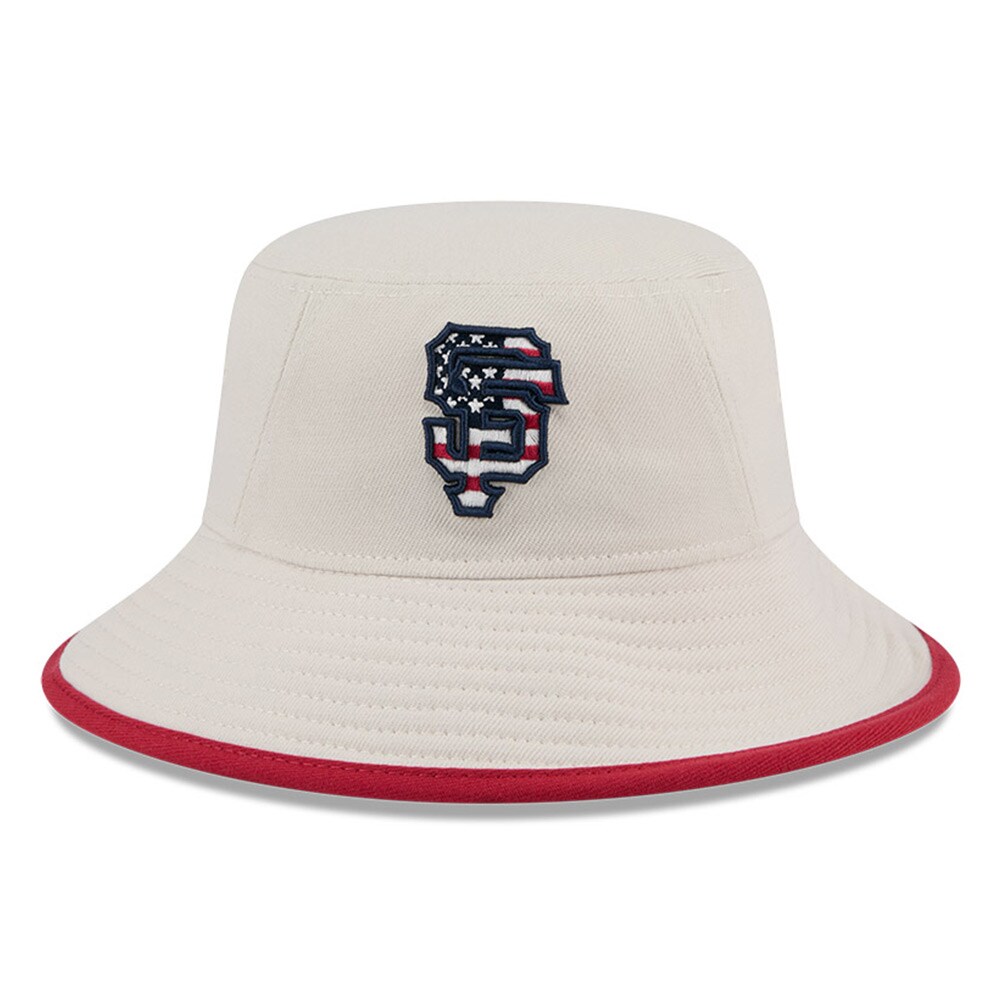 mens san francisco giants new era khaki 2024 fourth of july bucket hat Collection | San Francisco Giants Shop - Official MLB Jerseys & Caps