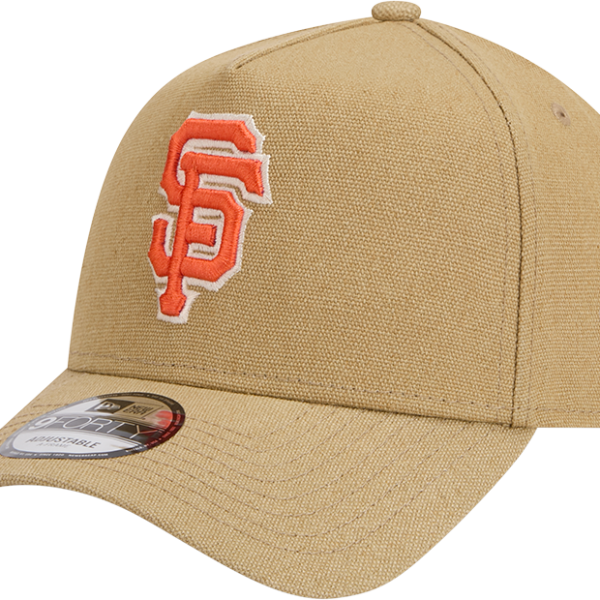 mens san francisco giants new era khaki logo essentials 9forty a-frame adjustable hat Collection | San Francisco Giants Shop - Official MLB Jerseys & Caps