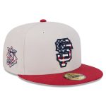 mens san francisco giants new era khakired 2024 fourth of july 59fifty fitted hat Collection | San Francisco Giants Shop - Official MLB Jerseys & Caps