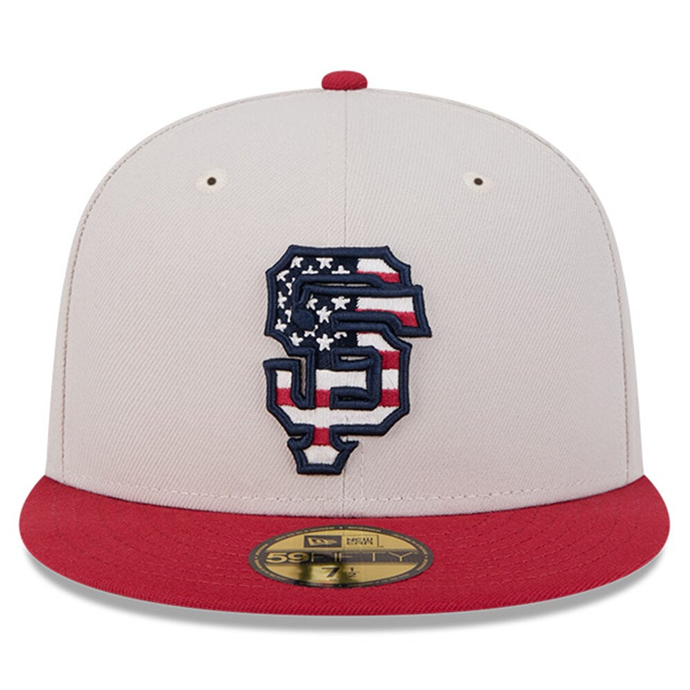 mens san francisco giants new era khakired 2024 fourth of july 59fifty fitted hat Collection | San Francisco Giants Shop - Official MLB Jerseys & Caps