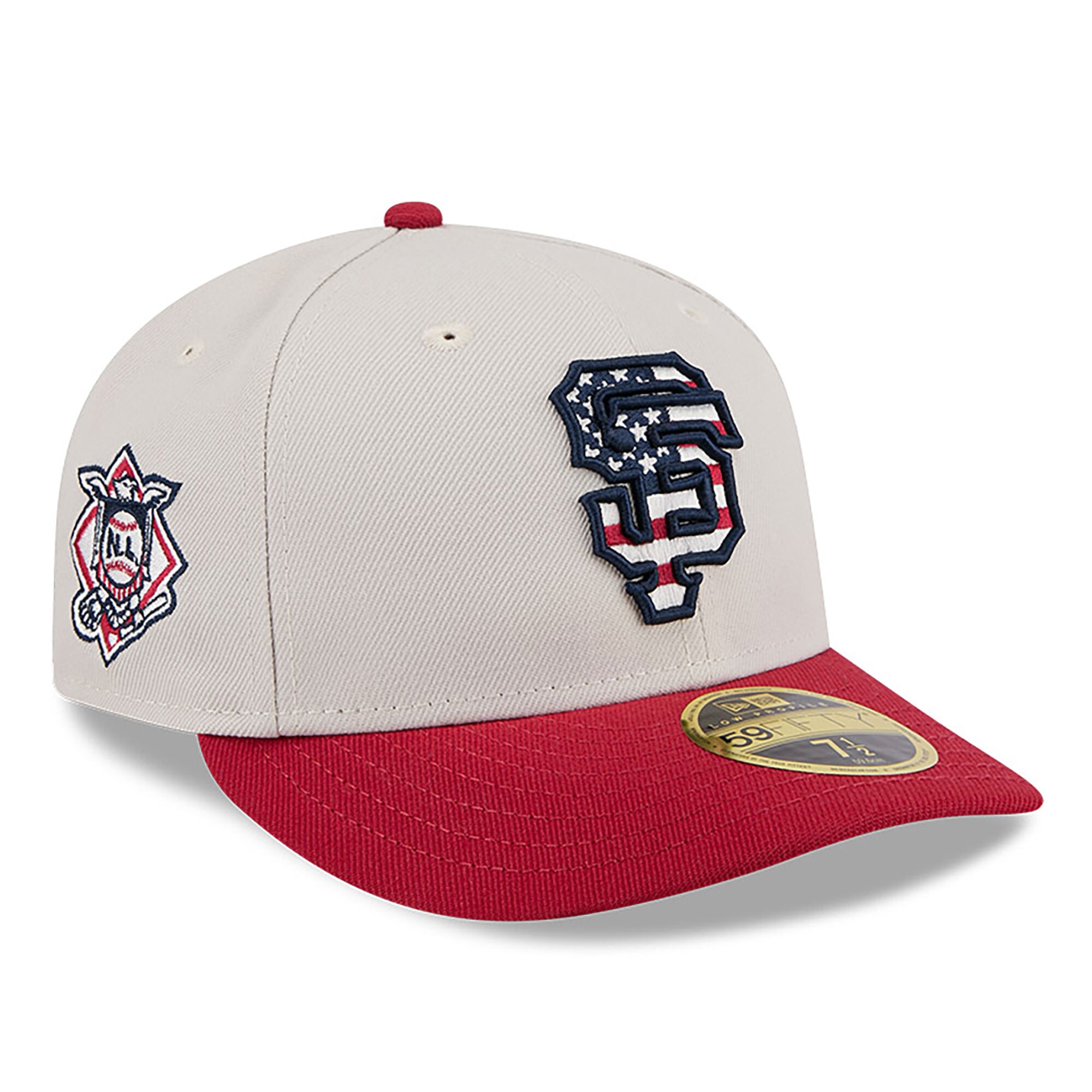 mens san francisco giants new era khakired 2024 fourth of july low profile 59fifty fitted hat Collection | San Francisco Giants Shop - Official MLB Jerseys & Caps