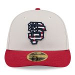 mens san francisco giants new era khakired 2024 fourth of july low profile 59fifty fitted hat Collection | San Francisco Giants Shop - Official MLB Jerseys & Caps