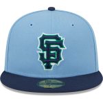 mens san francisco giants new era light bluenavy green undervisor 59fifty fitted hat Collection | San Francisco Giants Shop - Official MLB Jerseys & Caps