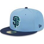 mens san francisco giants new era light bluenavy green undervisor 59fifty fitted hat Collection | San Francisco Giants Shop - Official MLB Jerseys & Caps