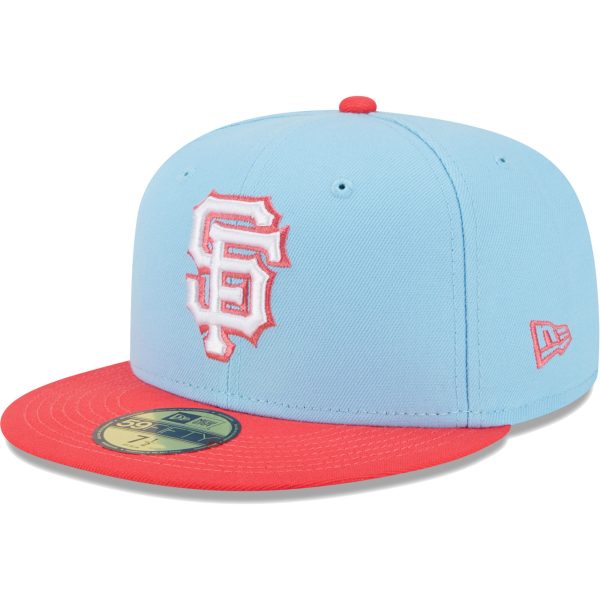 mens san francisco giants new era light bluered spring color two-tone 59fifty fitted hat Collection | San Francisco Giants Shop - Official MLB Jerseys & Caps