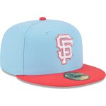 mens san francisco giants new era light bluered spring color two-tone 59fifty fitted hat Collection | San Francisco Giants Shop - Official MLB Jerseys & Caps