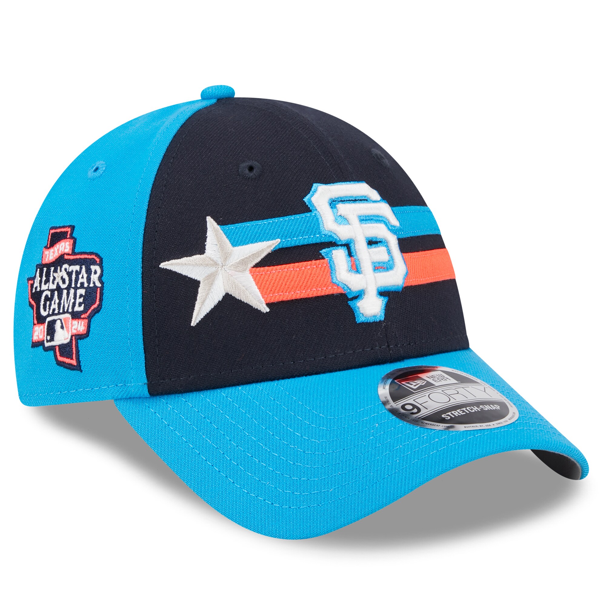 mens san francisco giants new era navy 2024 mlb all-star game 9forty adjustable hat Collection | San Francisco Giants Shop - Official MLB Jerseys & Caps