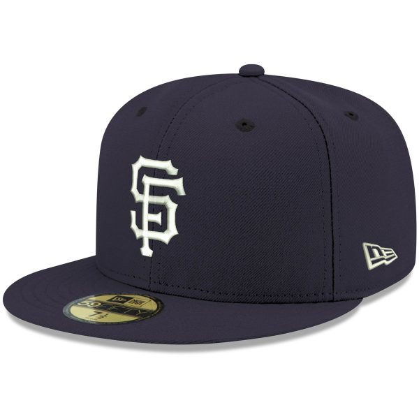 mens san francisco giants new era navy white logo 59fifty fitted hat Collection | San Francisco Giants Shop - Official MLB Jerseys & Caps